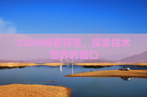 CSDN博客预览，探索技术世界的窗口