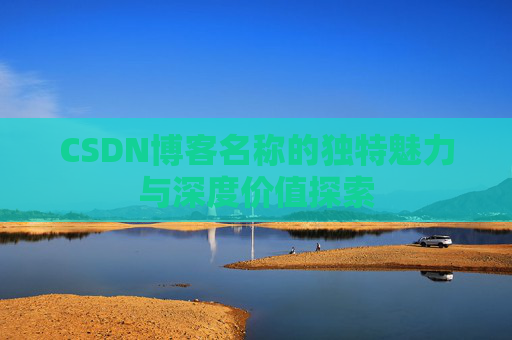 CSDN博客名称的独特魅力与深度价值探索